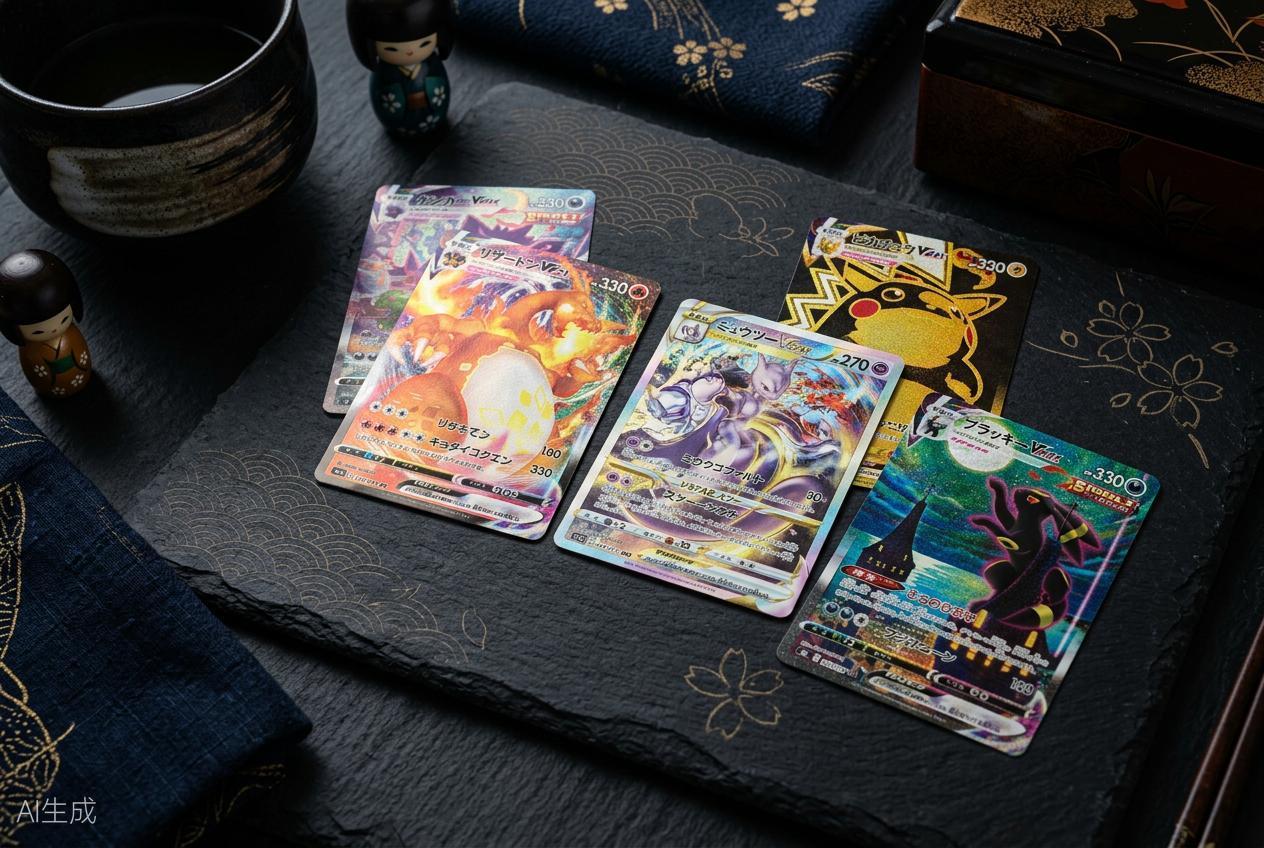 Japanische Pokemon TCG Einzelnkarten